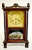 Half Size Pillar Clock with Paw Feet