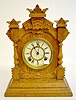 Ansonia "Trivoli" Oak Cabinet Clock