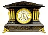 Seth Thomas "Dale" Black Mantel Clock