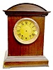 English or German 8 Bell Mahogany Bracket Clock