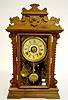 Seth Thomas "New York" Walnut Kitchen Clock