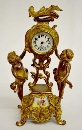 New Haven Cherub Novelty Clock — Antique Clocks Price Guide