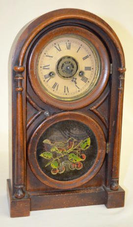 Atkins 30 Day Round Top Cottage Clock — Antique Clocks Price Guide