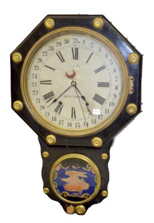 Seth Thomas No. 2 Calendar Wall Clock — Antique Clocks Price Guide