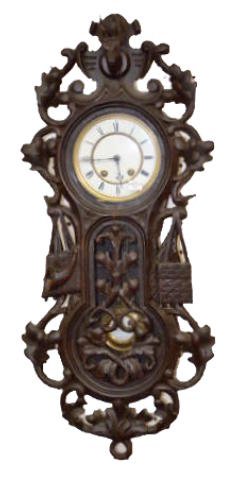 Black Forest Half Size RA Regulator Clock — Antique Clocks Price Guide