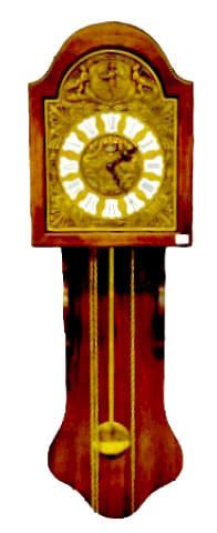 Tempus Fugit "Decor" Chiming Wall Clock — Antique Clocks Price Guide