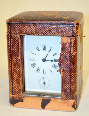 French Carriage Clock w/Alarm — Antique Clocks Price Guide