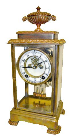 New Haven Tuscan Crystal Regulator Clock — Antique Clocks Price Guide