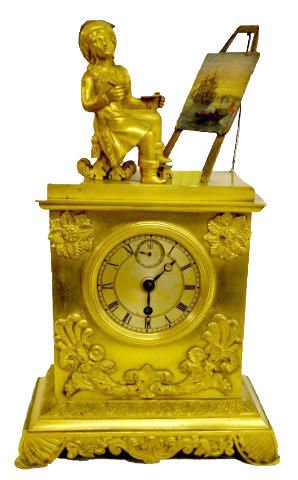 J. Charles Paris Silk String Clock — Antique Clocks Price Guide