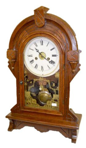 Seth Thomas "Julien" Walnut Kitchen Clock — Antique Clocks Price Guide