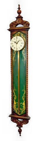 German Wall Hanging Gravity Saw — Antique Clocks Price Guide
