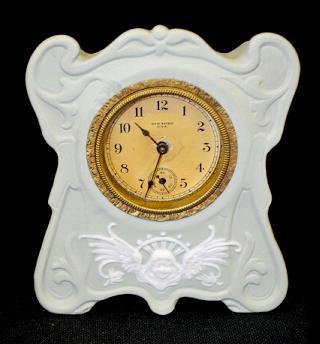 New Haven Jasper Mini Clock — Antique Clocks Price Guide
