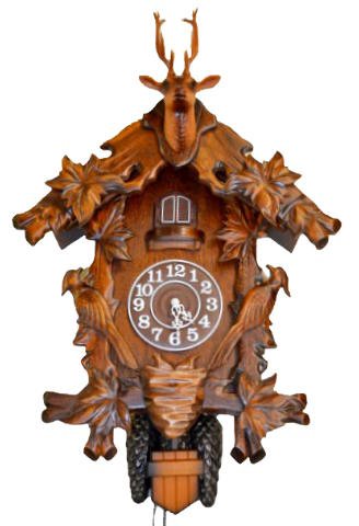 Large Battery Operated Modern Cuckoo Clock — Antique Clocks Price Guide
