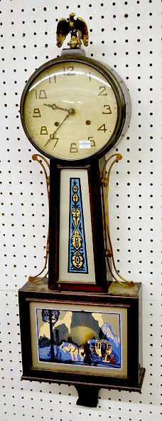 New Haven Art Deco Banjo Clock — Antique Clocks Price Guide