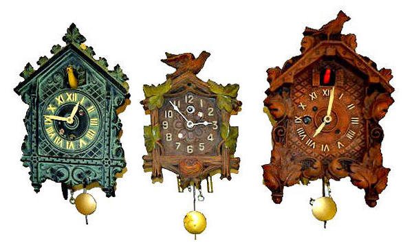 3 Antique Lux &amp; Keebler Pendulette Clocks — Antique Clocks Price Guide