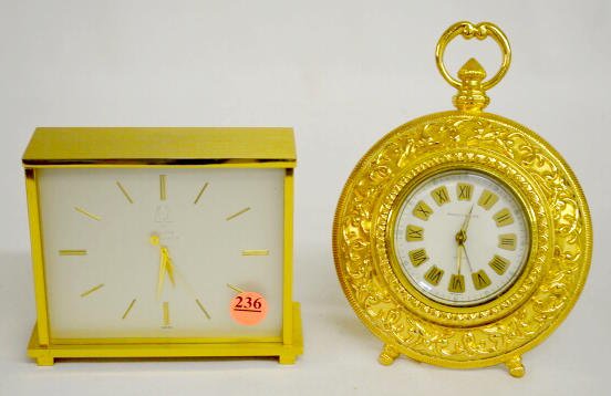 Bulova &amp; Phinney Walker Dresser Clocks — Antique Clocks Price Guide