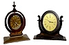 2 Wooden Easel Dresser Clocks, Seth Thomas +