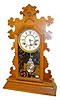 Ansonia "Berkeley" Walnut Kitchen Clock