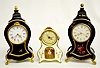 3 Key Wind German & Swiss Dresser Clocks