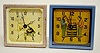 2 Lux Animated Clocks, Shoe Shine and Drinkers