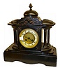 Junghans Black Slate Mantel Clock