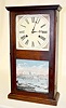 Walnut T & S Antique Shelf Clock