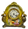 Ansonia "La Charny" Porcelain Griffin Clock