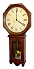 37" Tall Sessions Antique Wall Clock