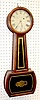 Antique American Weight Driven Banjo Clock
