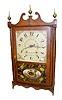 Chauncey Ives 2 Weight Pillar & Scroll Clock