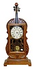 Seth Thomas Walnut Violin Clock