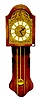 Tempus Fugit "Decor" Chiming Wall Clock