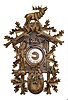 Large Germany Musical Cuckoo Clock w/Elk +