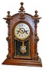 Welch "Patti V.P." Rosewood Parlor Clock