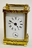 French Carriage Clock w/Alarm, As Is