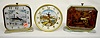 3 Animated Alarms, Boat, Spinning Wheel +