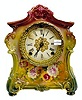 Ansonia "La Fontaine" China Clock