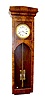 Mahogany Jeweler's Pinwheel Regulator Clock