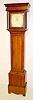 English Oak Grandfather Clock
