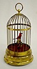German Animated Musical Bird in Cage