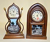 Mini Acorn & Beehive Contemporary Shelf Clocks