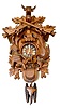 German Cuckoo Clock w/Revolving Dancers