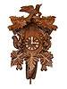Bird & Squirrels 8 Day Carved