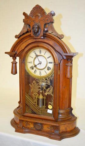 E.N. Welch Antique ÓIndiana VariantÒ Parlor Clock — Antique Clocks Price Guide