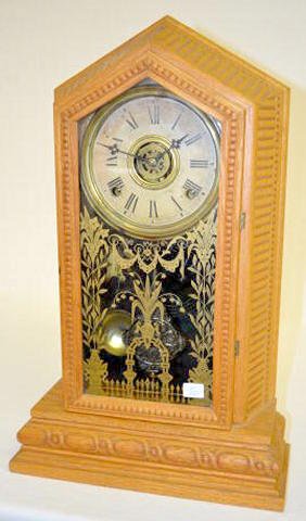 Gilbert Oak ÓArmy No. 39Ò Shelf Clock — Antique Clocks Price Guide