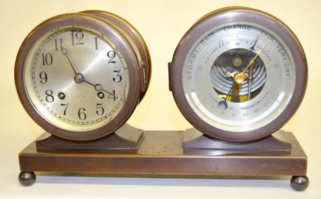 Chelsea Bronze Ships Clock — Antique Clocks Price Guide