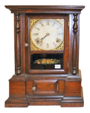 Atkins T&amp;S Rosewood Shelf Clock — Antique Clocks Price Guide