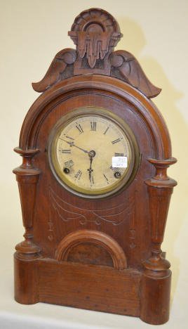 Time &amp; Strike Mousehole Shelf Clock — Antique Clocks Price Guide