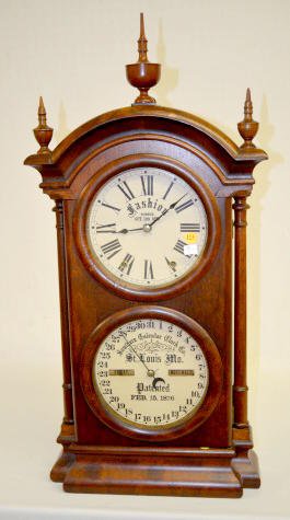 Southern Calendar Clock Co. Fashion No. 2 — Antique Clocks Price Guide