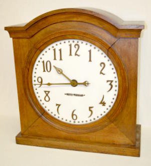 Lrg Seth Thomas Gallery Clock with 19Ò Dial — Antique Clocks Price Guide